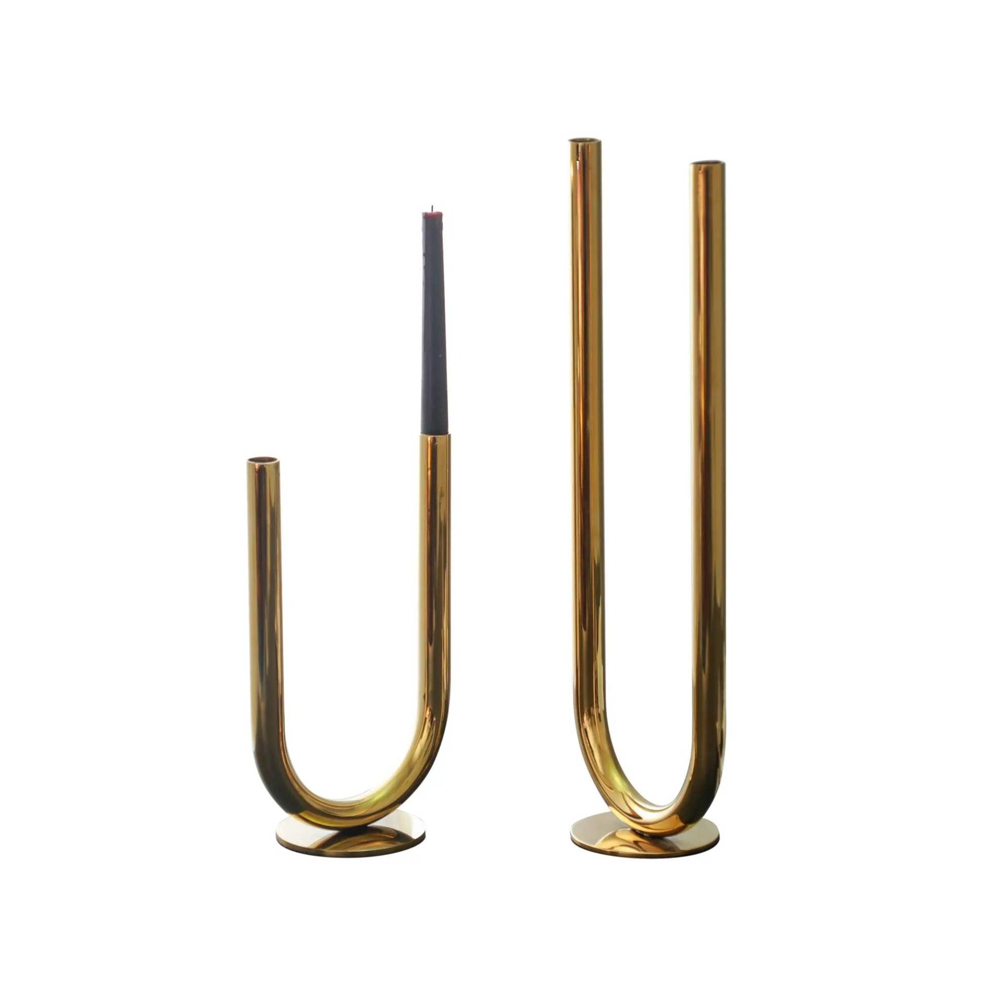 Kerzenständer-Set - U-Form Stabkerzen Designer Kerzenhalter Leuchter Enamigi Kerzenständer-Set - U-Form Stabkerzen Designer Kerzenhalter Leuchter Enamigi von DesignWeltDeko