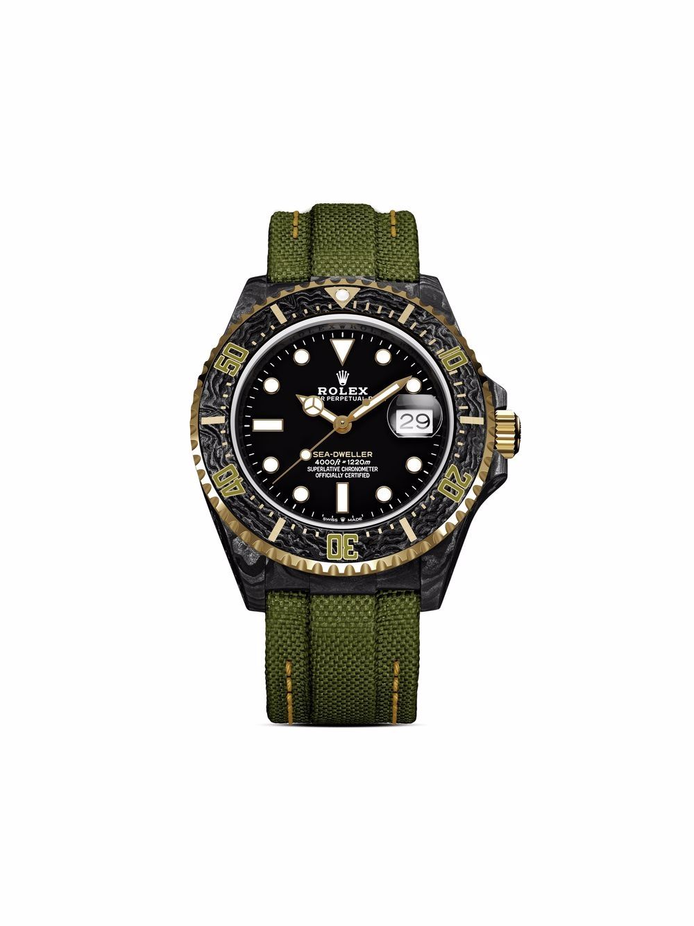 DiW (Designa Individual Watches) Pre-owned personalisierte DiW Sea-Dweller 43mm - Schwarz von DiW (Designa Individual Watches)