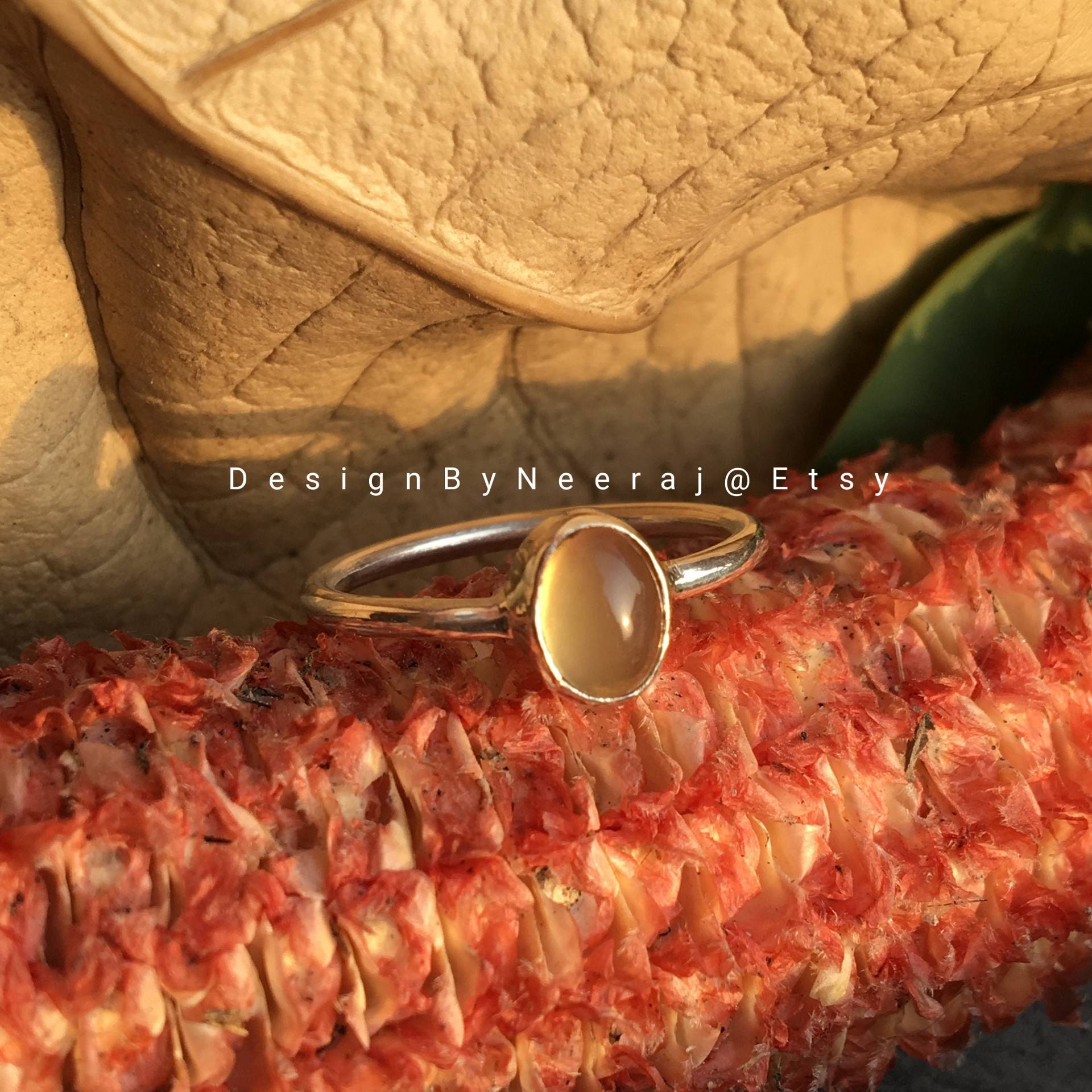 Lemon Quartz Ring, 925 Sterling Silber Gelber Quarz Ringe, Ringe Für Frauen, Geburtstagsgeschenk, Geschenk Sie von Designbyneeraj