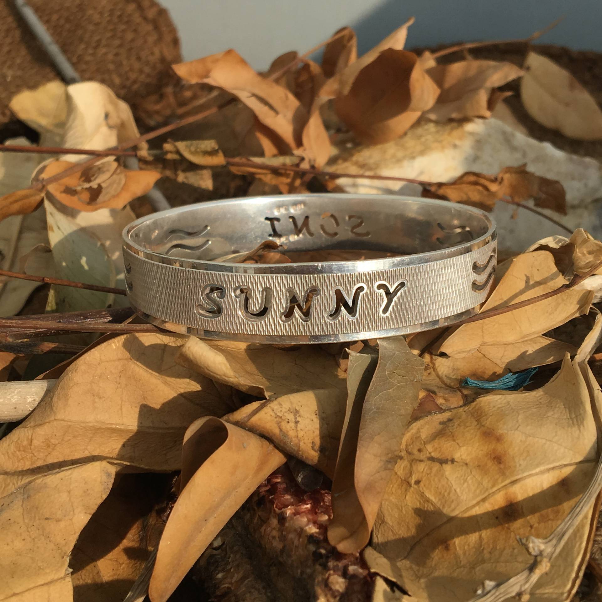 Personalisierter Name - Sterling Silber 925 Namen Armband Für Männer Und Frau Einzigartiges Geschenk Ihn Sie von Designbyneeraj