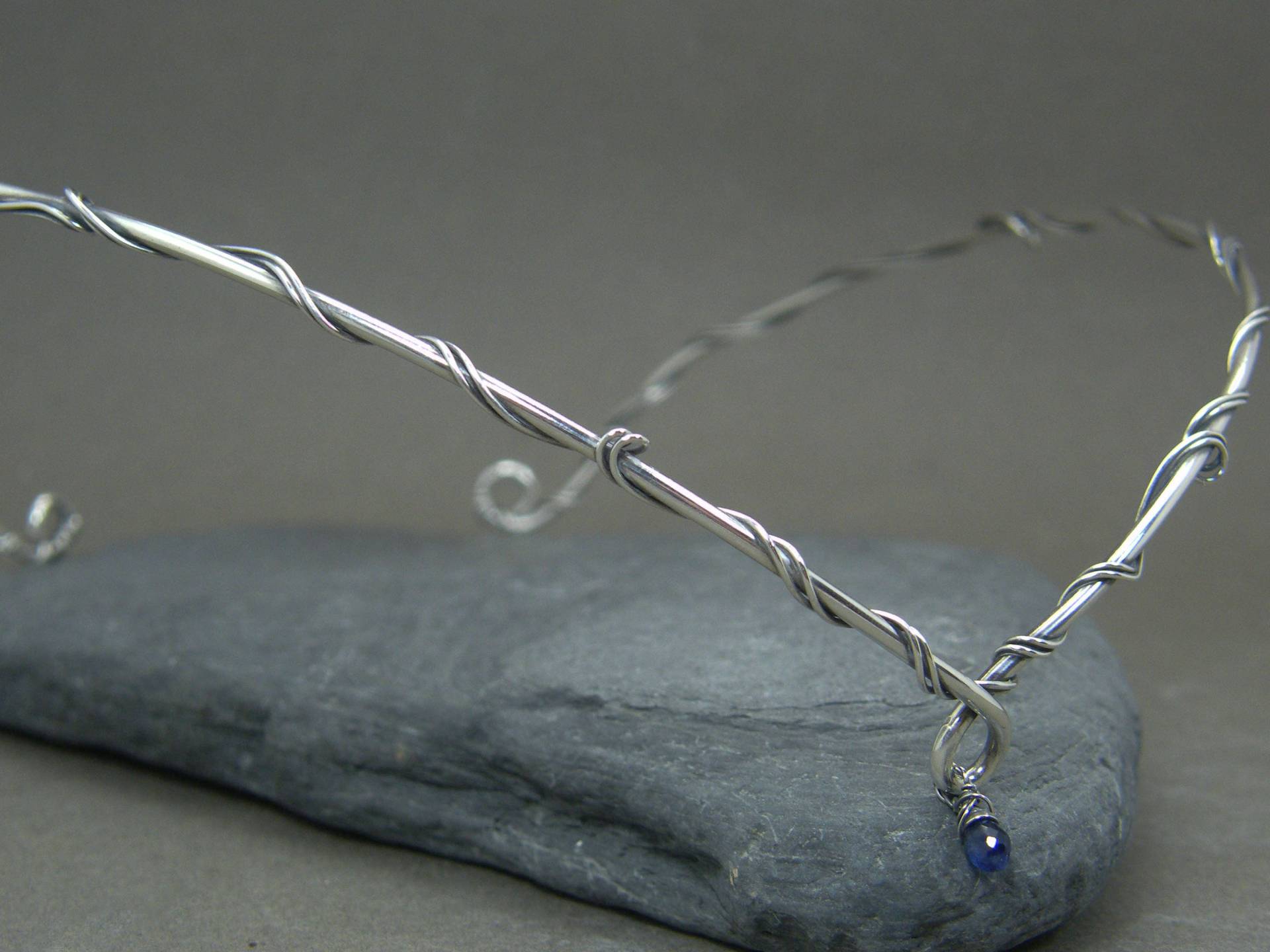 sterling Silber Hochzeit Reif Elfen Braut Tiara sterling Silber Hochzeit Reif Elfen Braut Tiara von DesignedByAnnemarie