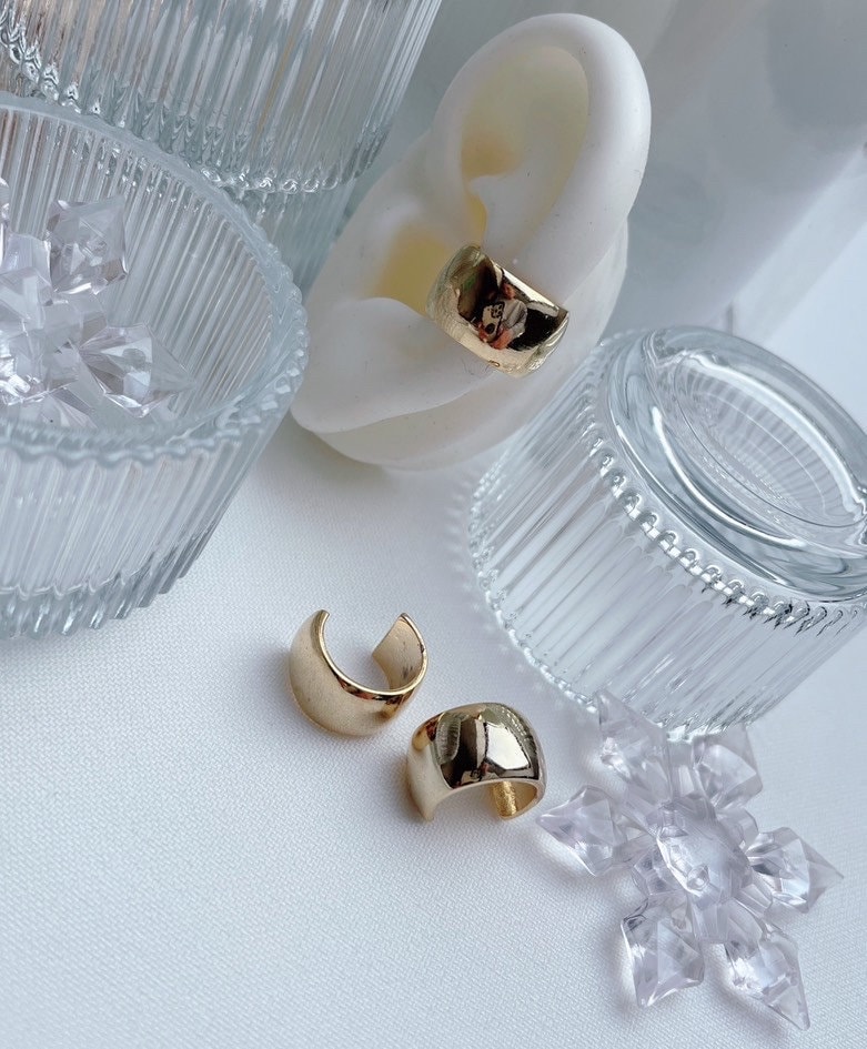 Earcuff, Ohrklemme, Dicker Ear Cuff, Ohrmanschette Breit von DesignedByUmbrella