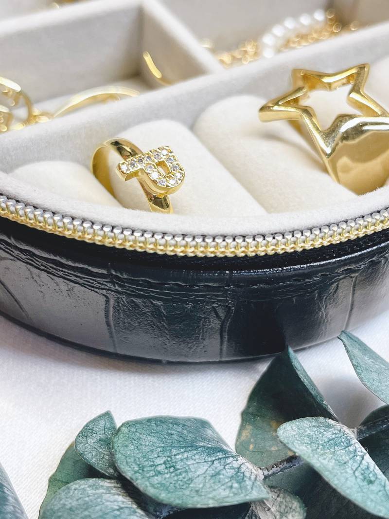 Letter Ringe von DesignedByUmbrella