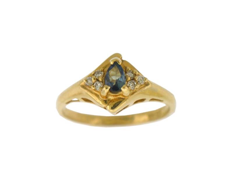 Alexandrit Diamant-Ring - Natürlichen in 14K Gelbgold Mit Zertifikat Kostenloser Versand Die Usa Alexandrit Diamant-Ring - Natürlichen in 14K Gelbgold Mit Zertifikat Kostenloser Versand Die Usa von DesignedbyEllens