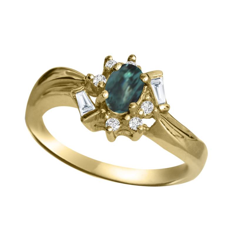 Alexandrit Diamant Ring -Natürlicher Alexandrit - in 14K Gold Mit Zertifikat Kostenloser Versand Den Usa Alexandrit Diamant Ring -Natürlicher Alexandrit - in 14K Gold Mit Zertifikat Kostenloser Versand Den Usa von DesignedbyEllens