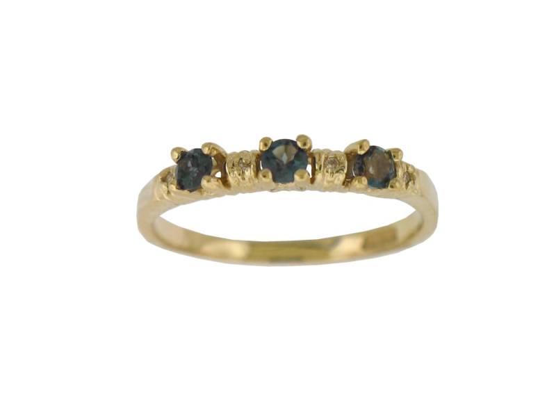 Alexandrit Diamant Ring -Natural Alexandrit - in 14K Gelbgold Mit Zertifikat Kostenloser Versand Die Usa Alexandrit Diamant Ring -Natural Alexandrit - in 14K Gelbgold Mit Zertifikat Kostenloser Versand Die Usa von DesignedbyEllens