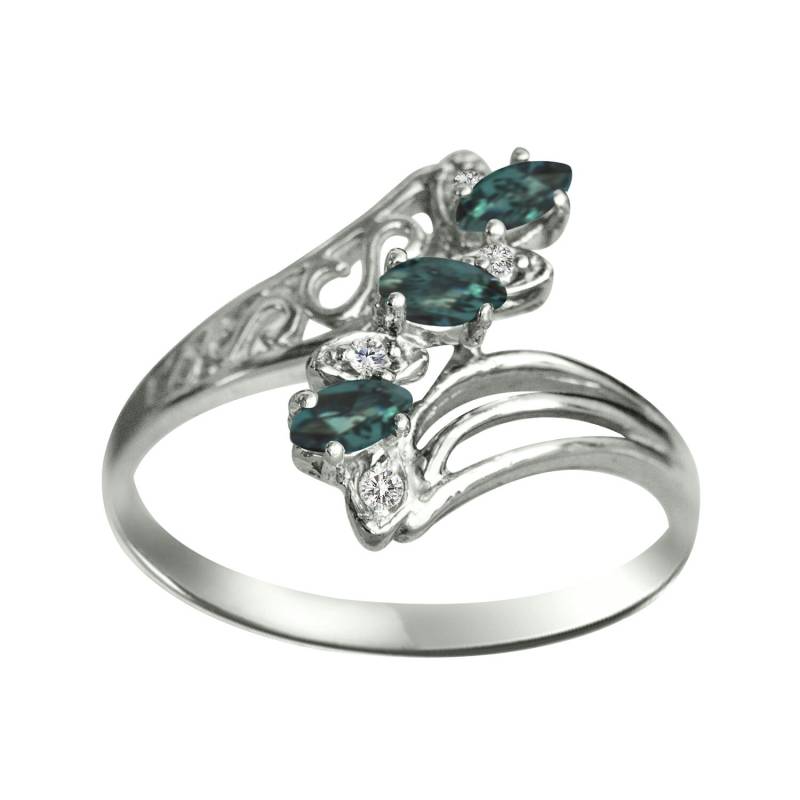 Natürliche Alexandrit Diamant Ring in 14K Gold Mit Zertifikat Natürliche Alexandrit Diamant Ring in 14K Gold Mit Zertifikat von DesignedbyEllens