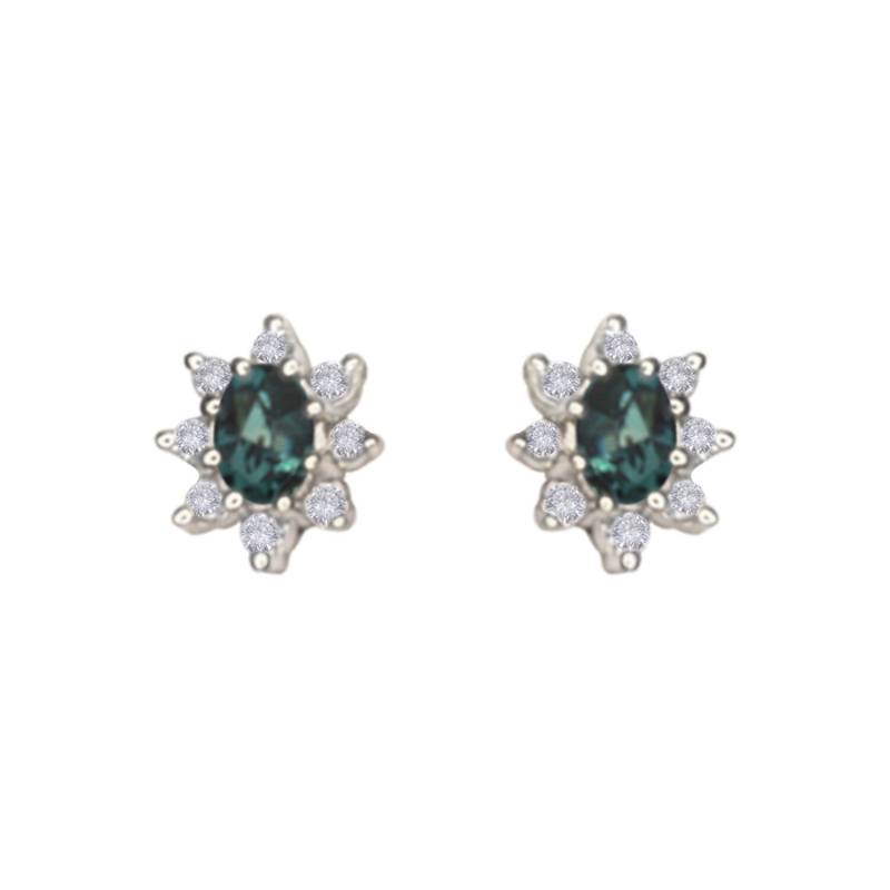 Natürlicher Alexandrit Diamant Ohrring in 14K Gold Mit Zertifikat Kostenloser Versand Den Usa Natürlicher Alexandrit Diamant Ohrring in 14K Gold Mit Zertifikat Kostenloser Versand Den Usa von DesignedbyEllens
