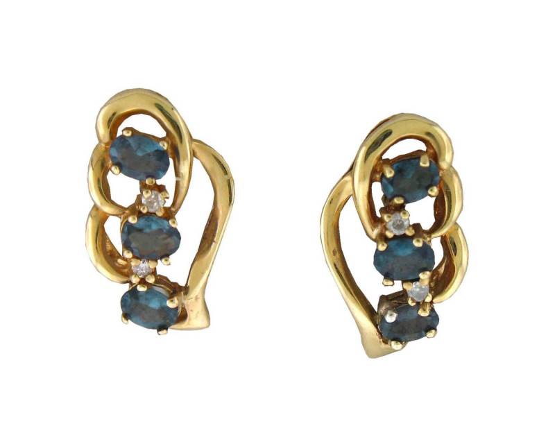 Natürlicher Alexandrit Diamant Ohrring in 585Er Gelbgold Mit Zertifikat Kostenloser Versand Den Usa Natürlicher Alexandrit Diamant Ohrring in 585Er Gelbgold Mit Zertifikat Kostenloser Versand Den Usa von DesignedbyEllens