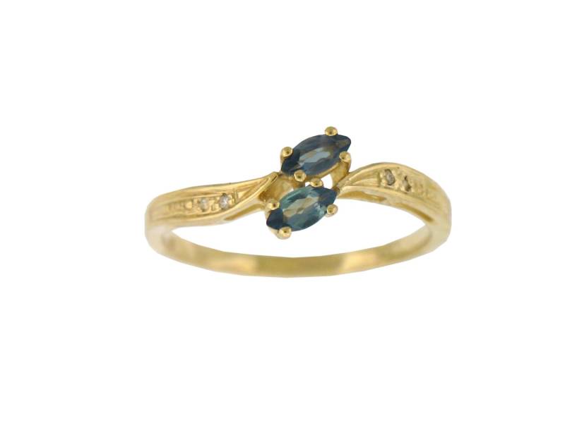 Natürlicher Alexandrit Diamant Ring in 14K Gold Mit Zertifikat Natürlicher Alexandrit Diamant Ring in 14K Gold Mit Zertifikat von DesignedbyEllens
