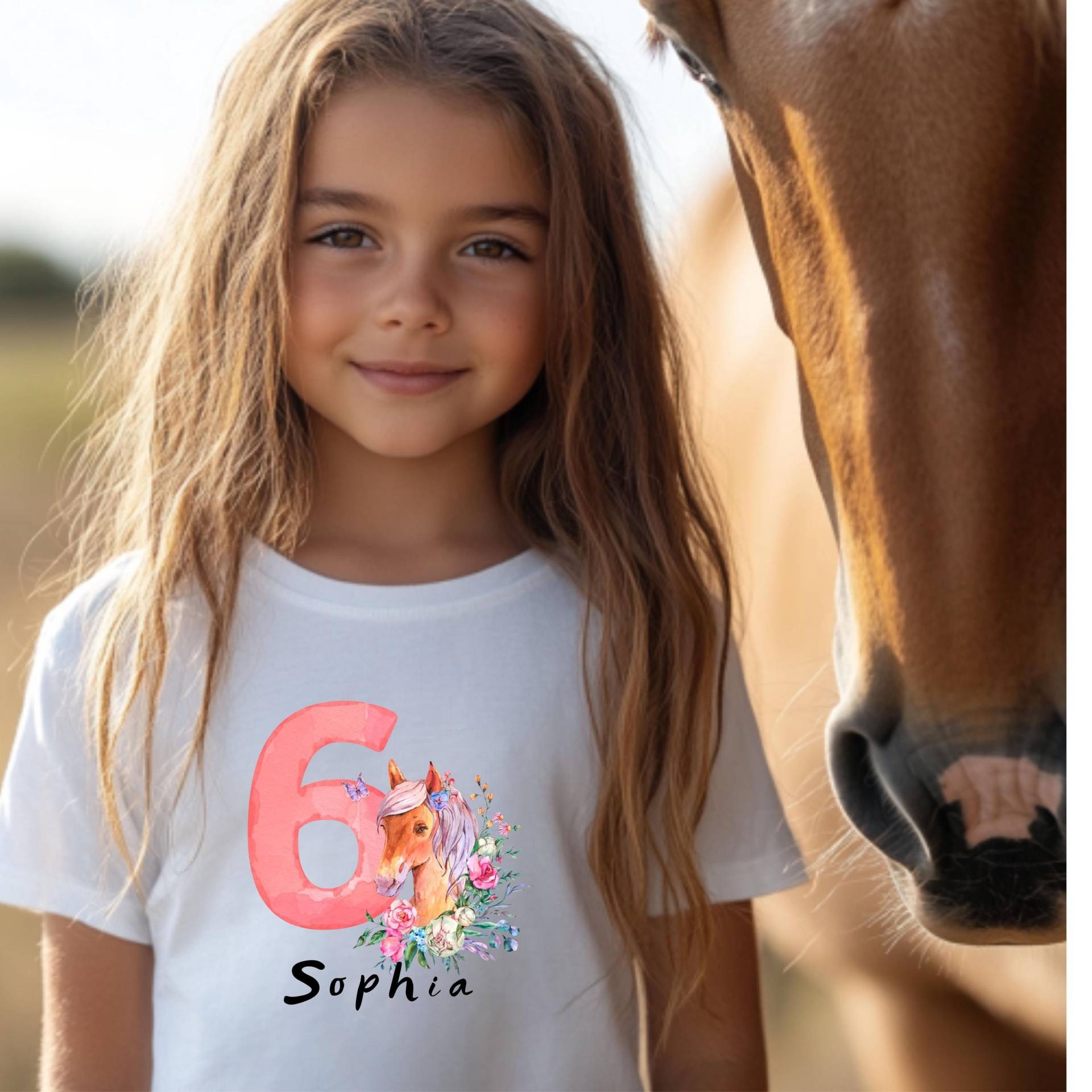 Geburtstagsshirt Mädchen Und Jungen, Personalisiertes Mit Name Alter, Geburtstagsgeschenk Für Kinder Oder Png von DesignedbySilkeDu