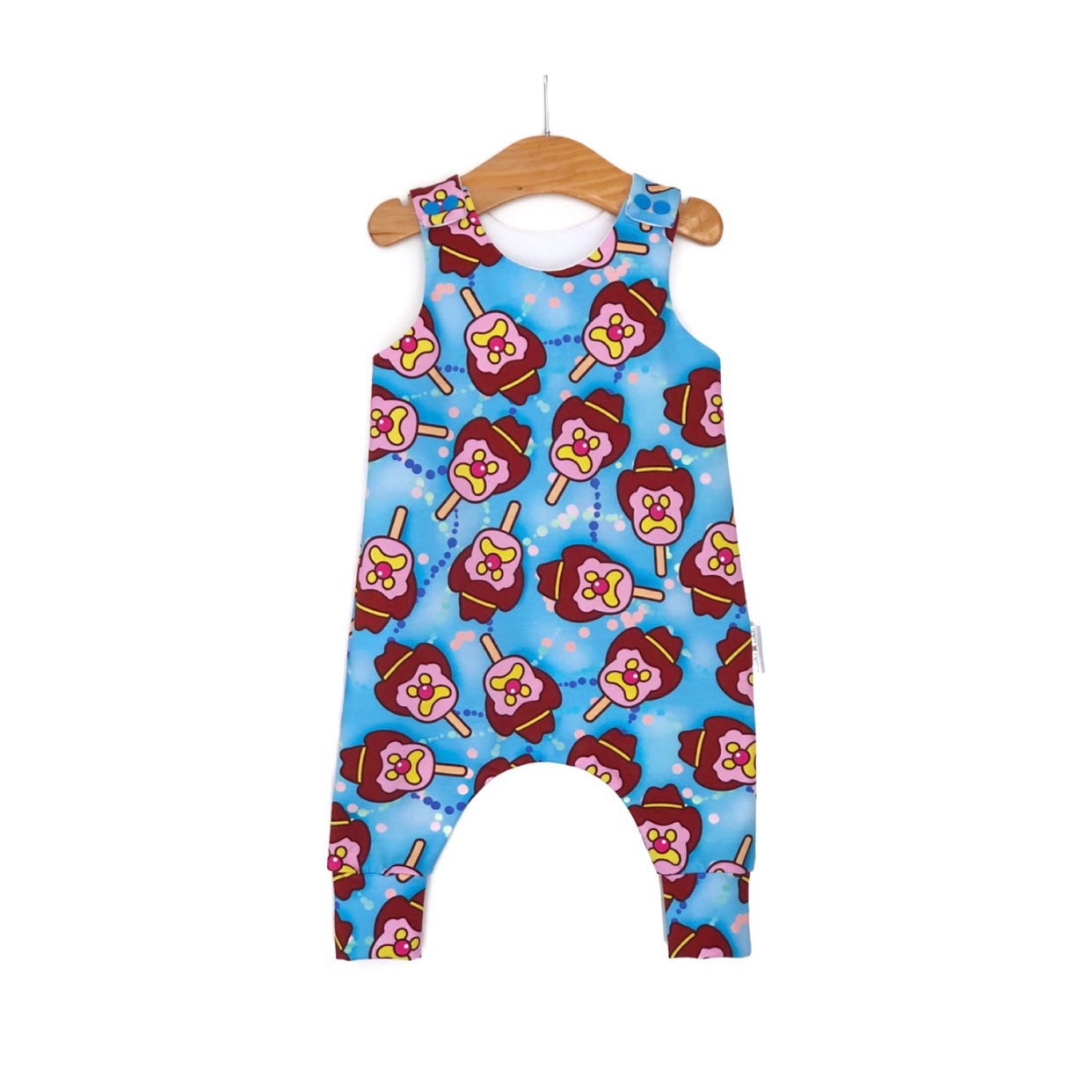 Haremsstrampler, Babystrampler, Eiscreme, Baby Outfit, Geschenk, Babypartygeschenk, Unisex, Jungen, Mädchen, Kleinkind Strampler von DesignerLinersAUS