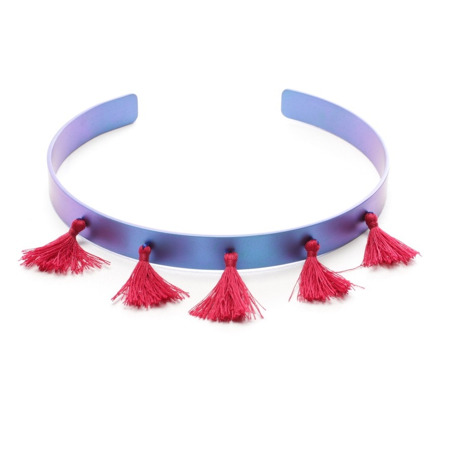 Designerartikel Choker von Eye m By Ileana Makri in Lila und Rot - Neu von Designerartikel