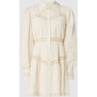 Designers Remix Blusenkleid aus Bio-Baumwolle Modell 'Sandrine' in Offwhite, Größe 40 von Designers Remix