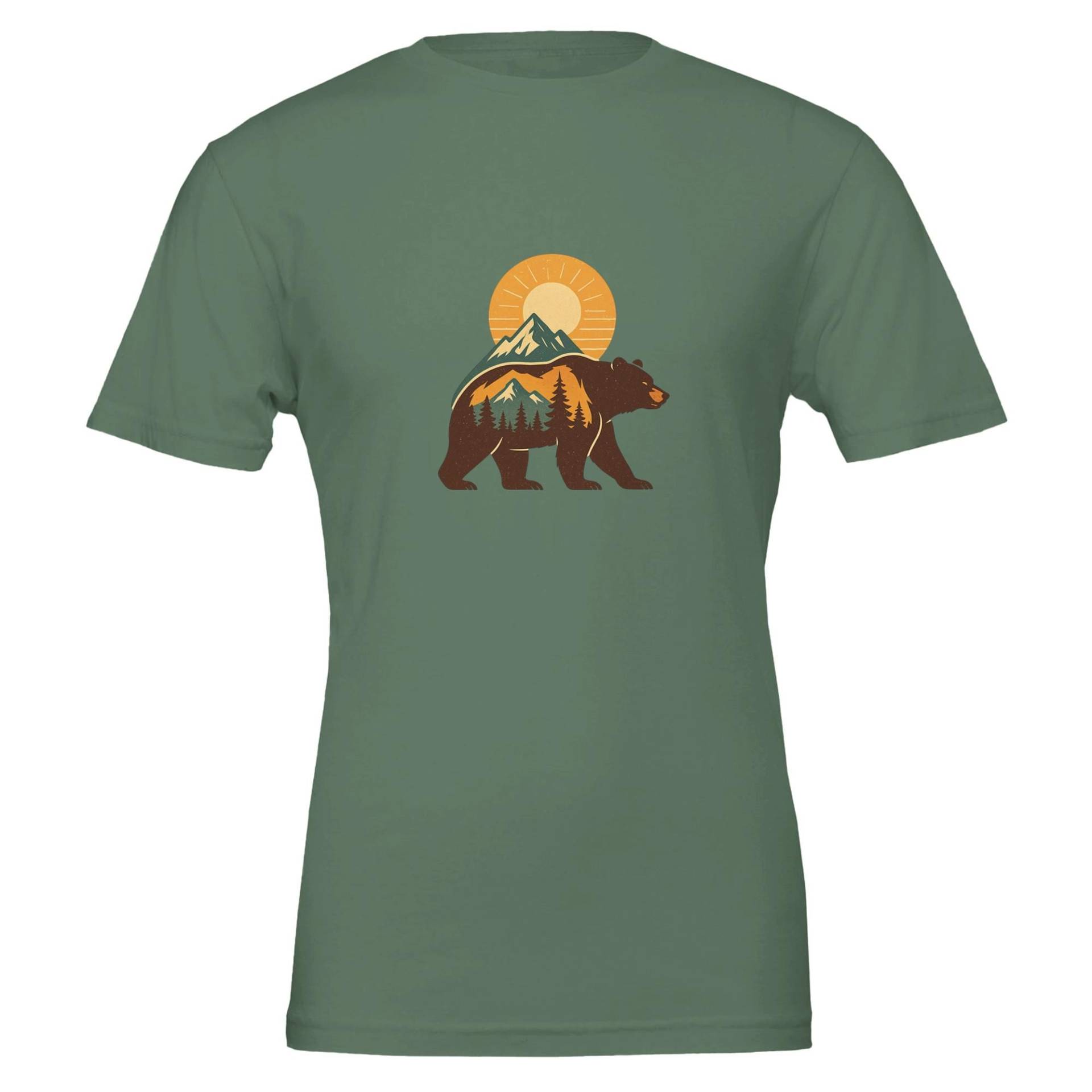 Retro Bär T-Shirt - Vintage Wildlife Design Für Natur- Und Abenteuerfans Retro Bär T-Shirt - Vintage Wildlife Design Für Natur- Und Abenteuerfans von DesignfabrikMurtal