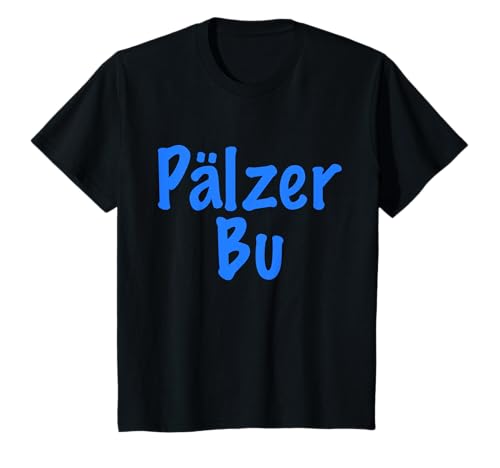 Kinder Pälzer Bu, blauer Filzstift, für echte (kleine) Pfälzer T-Shirt von Designs aus der Pfalz für SIE und IHN