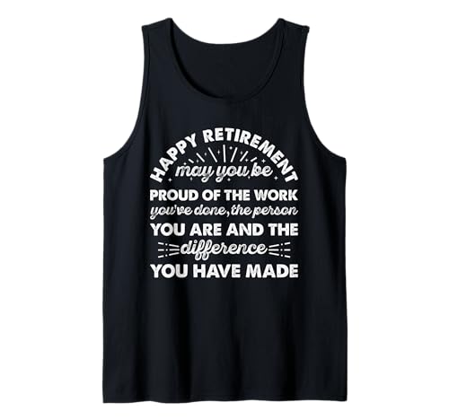 Ruhestandsgeschenke für Frauen Männer Ruhestand Person Geschenke Kostüm Tank Top von Designs for Older Generation X-ers