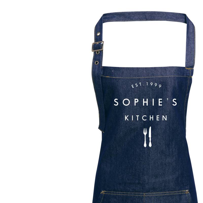 Personalisierte Schürzen Für Frauen | Küche Schürze Denim Geschenkideen Bäcker Köche Personalisierte Schürzen Für Frauen | Küche Schürze Denim Geschenkideen Bäcker Köche von DesignsByHush