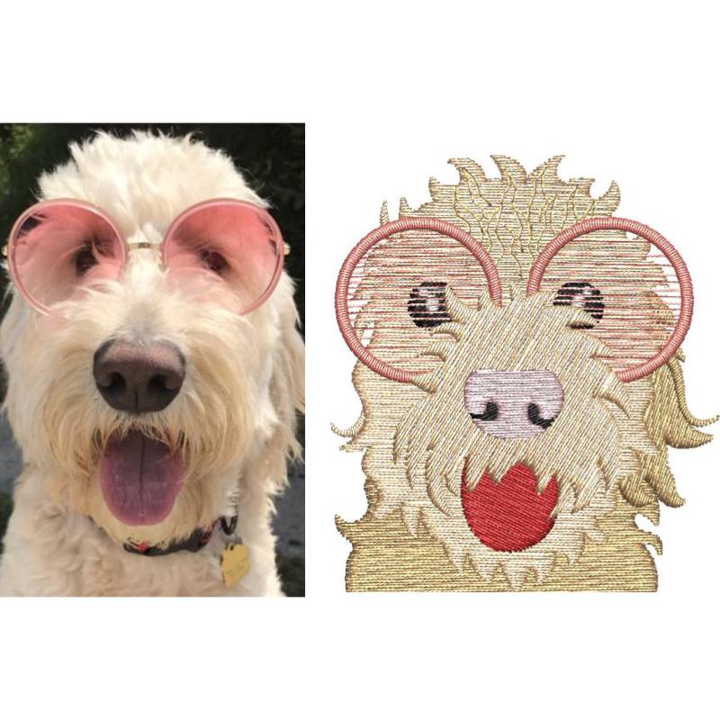 Personalisierter Haustier Patch von DesignsByIAmMe