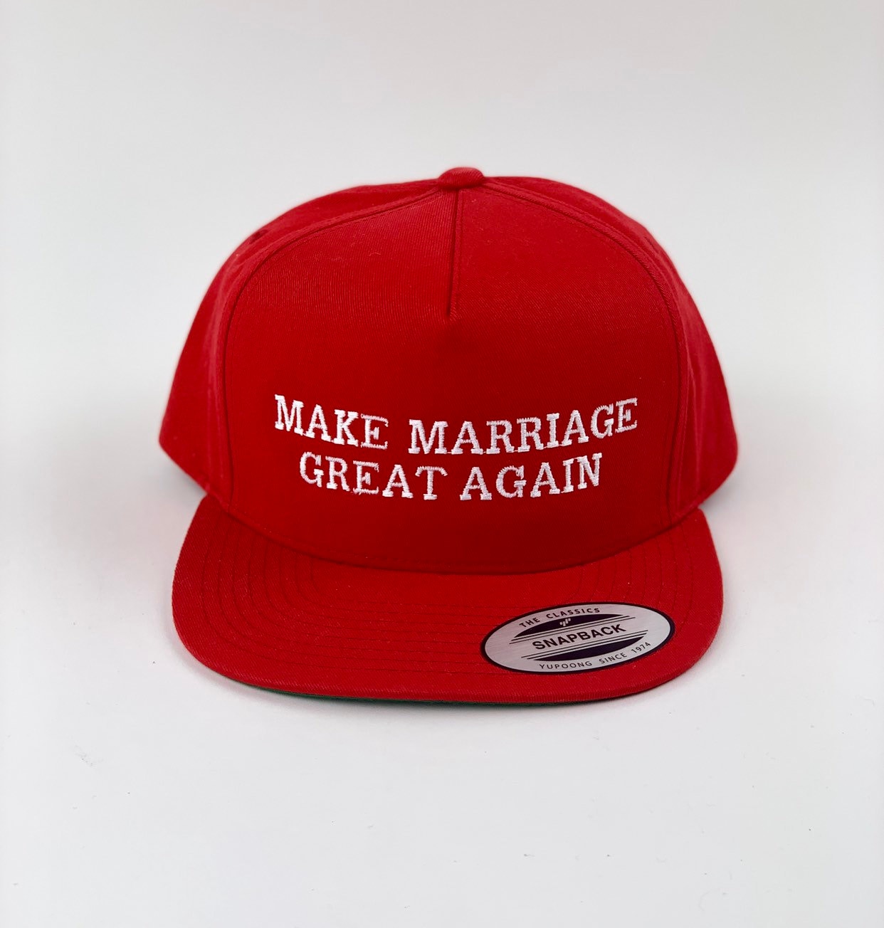 Snapback-Mütze „Make Marriage Great Again" Snapback-Mütze „Make Marriage Great Again" von DesignsByIAmMe
