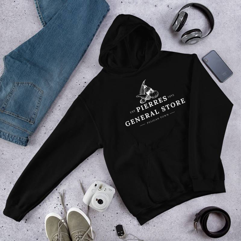 Stardew Valley Pelican Town Pierres General Store Kapuzenpullover | Sternentau-Sweatshirt Vintage Pullover Farming Spiel Sweatshirt von DesignsByLunaAUArt