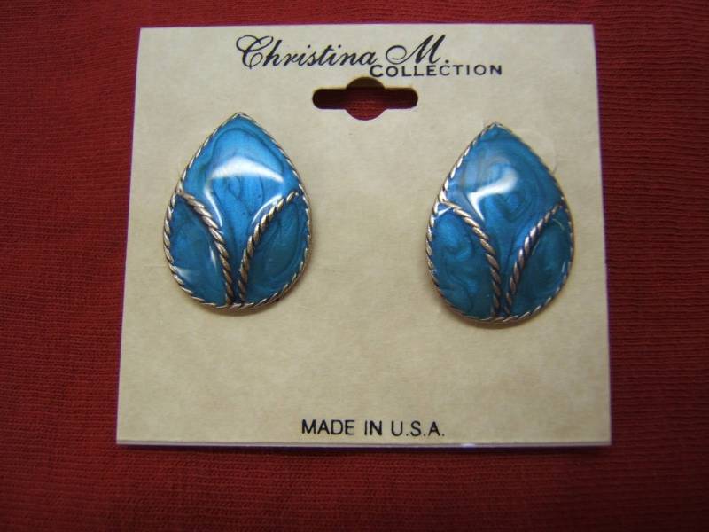 Silber Ohrclips Land Western Schmuck Rodeo Ohrringe Festival American Jewelry 60217-1C von DesignsByMaral