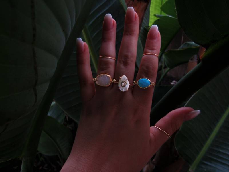 Druzy Achat Ring Druzy Achat Ring von DesignsByRevarie