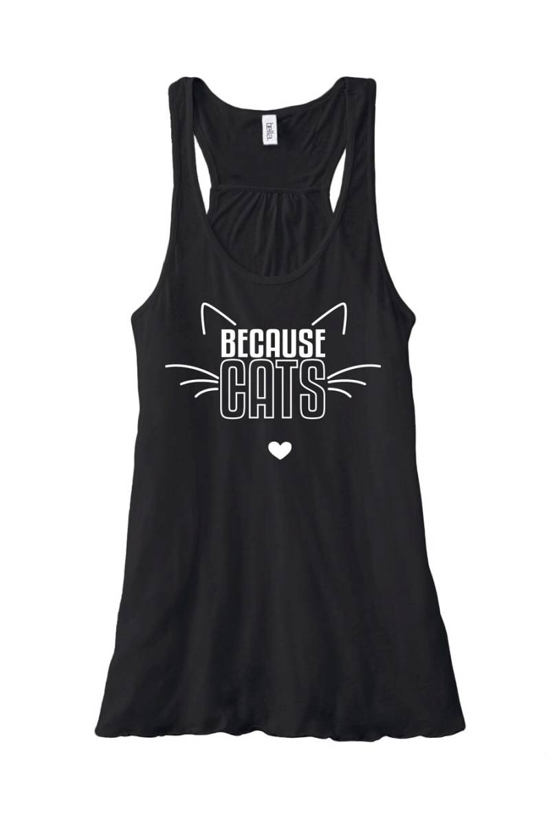 Da Katzen - Flowy Racerback Tank von DesignsFromJess