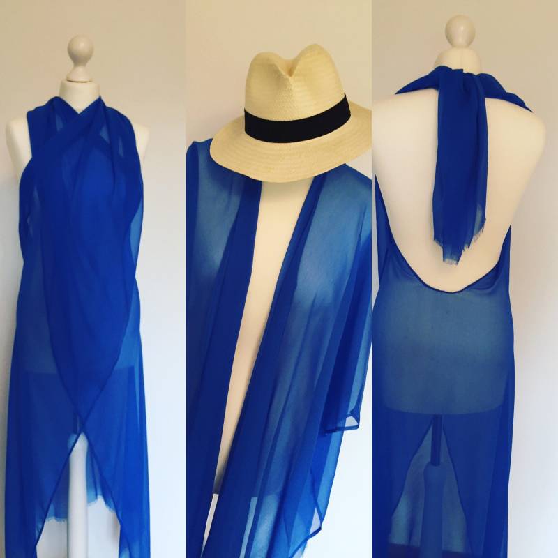 Seide Sarong, Schal, Strand Cover Up von DesignsToBe