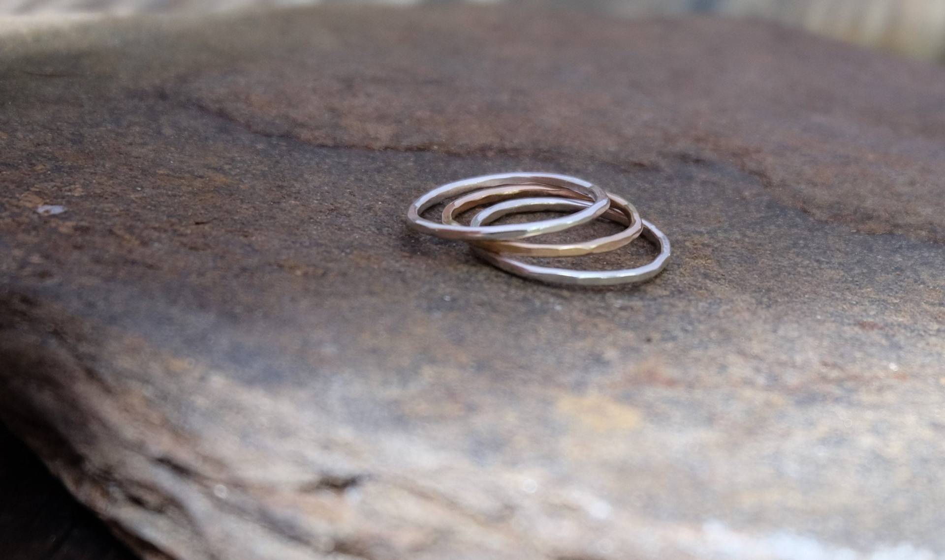 Gold Und Silber Stapelringe Gold Und Silber Stapelringe von DesignsbyJanette