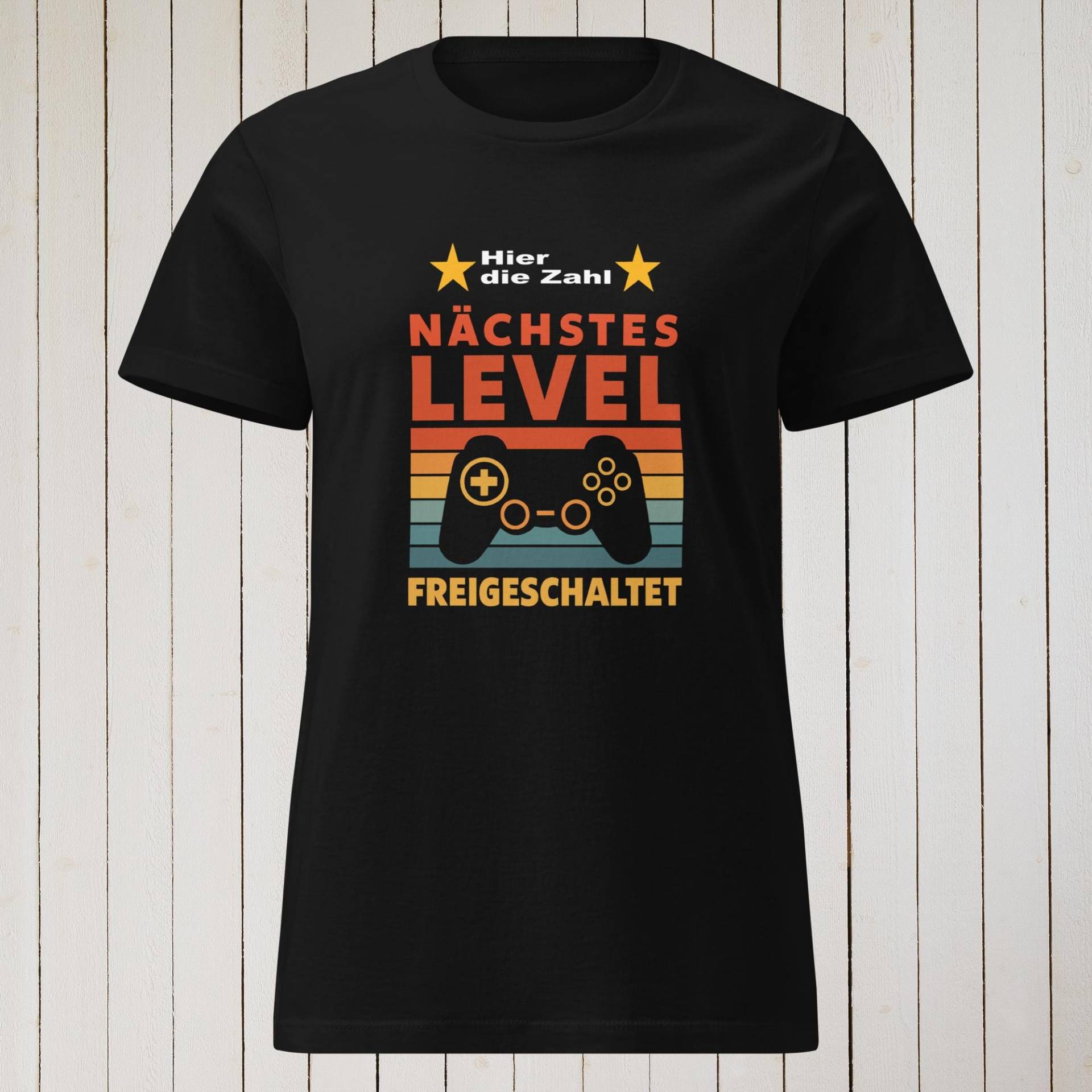Individuelles Nächstes Level Freigeschaltet - Gamer-Geburtstagsdesign Basic Softstyle T-Shirt Für Damen von DesignsbyOverNickles