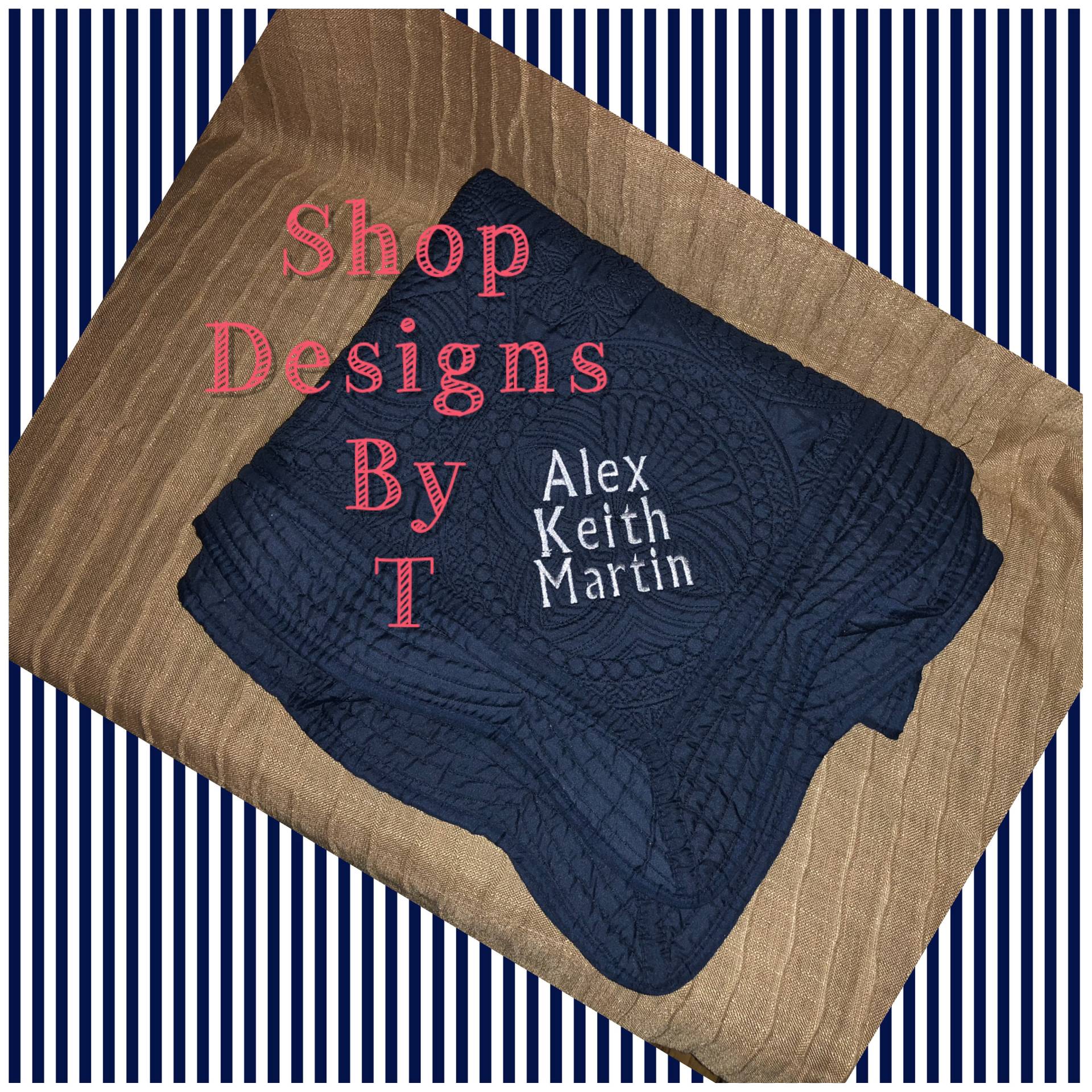 Monogramm Quilts Monogramm Quilts von DesignsbyTema