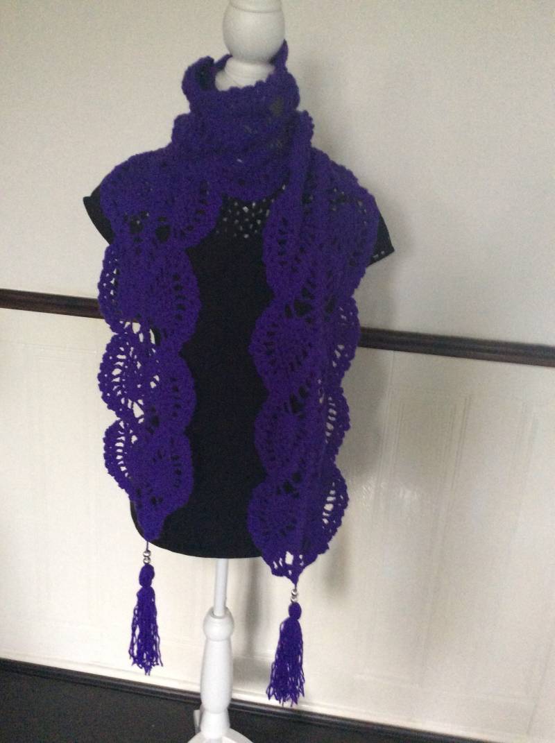 Lila Schal Lila Schal von Designsbyjacquelines