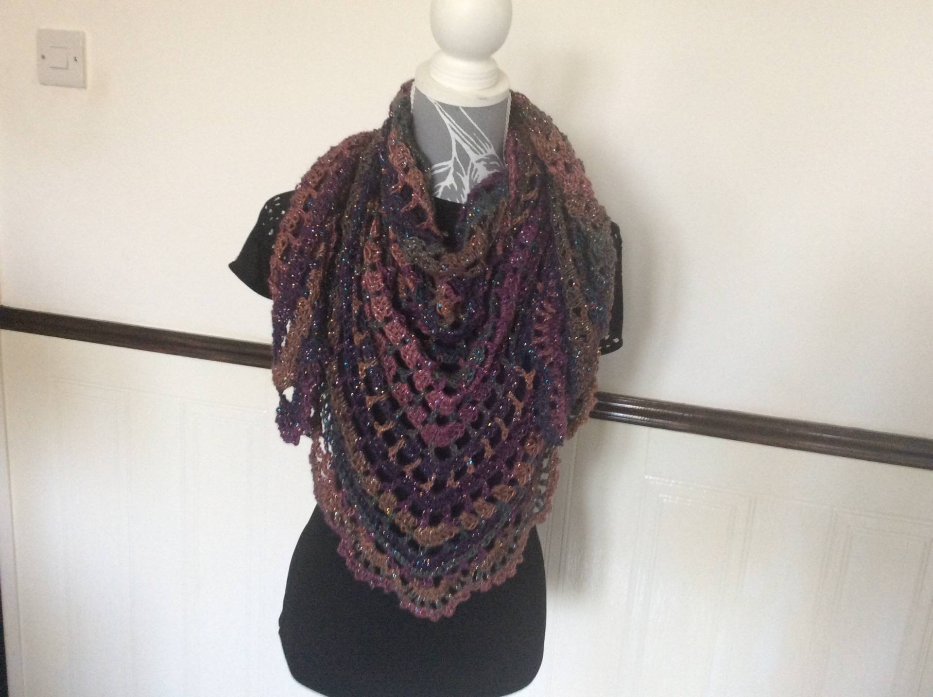 Spitzen Häkelschal Spitzen Häkelschal von Designsbyjacquelines