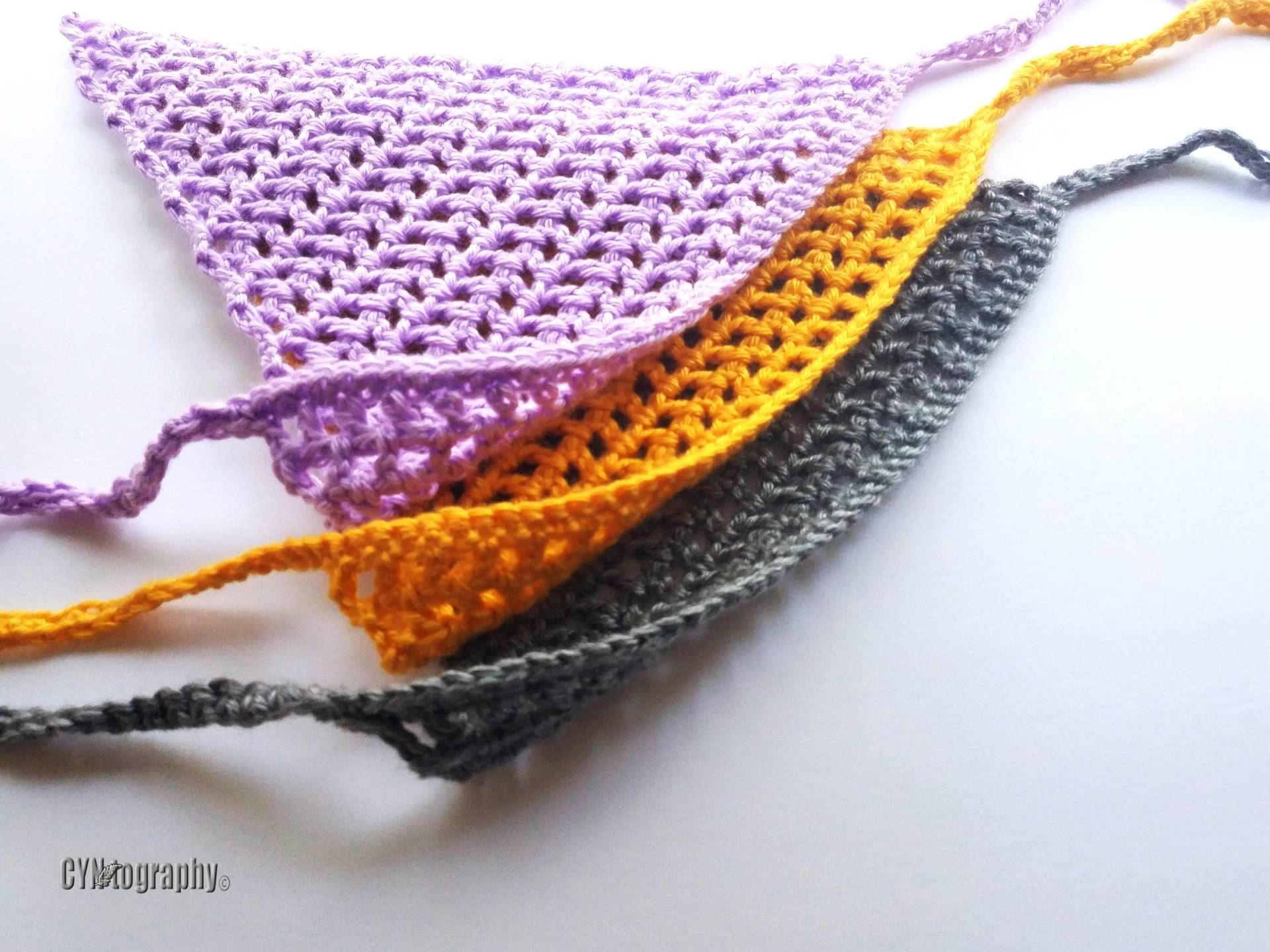 Gehäkelte Mesh Bandana von DesignsofCyn