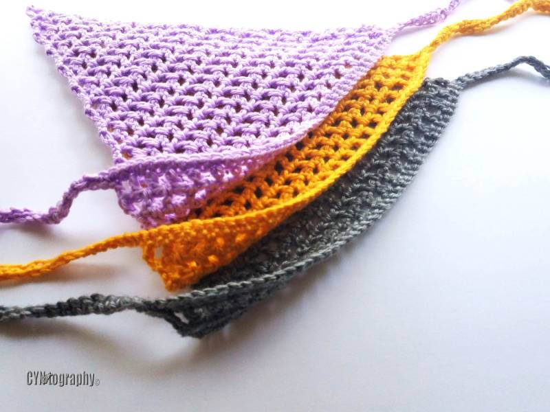 Gehäkelte Mesh Bandana von DesignsofCyn