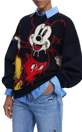 Desigual Sweat_Hello Mickey, 2000 Black, M von Desigual