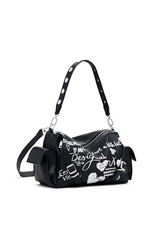 Desigual Schultertasche Umhängetasche Habana Seshat Hand Bag Black schwarz von Desigual