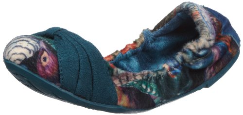 Desigual BAILERINE Brisbane 26BS402, Damen Ballerinas, Blau (Azul Gaultier 5077), EU 36 von Desigual