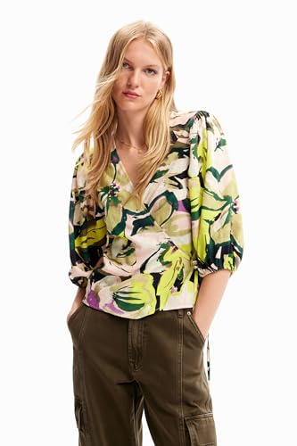 Desigual BLUS_Darrell, 4004 Verde FLUOR, M von Desigual