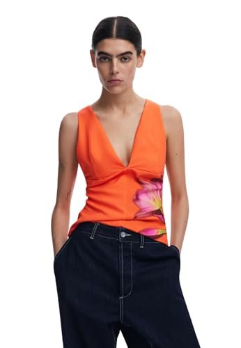 Desigual BLUS_FOBOS, 7002 ORANGE, L von Desigual