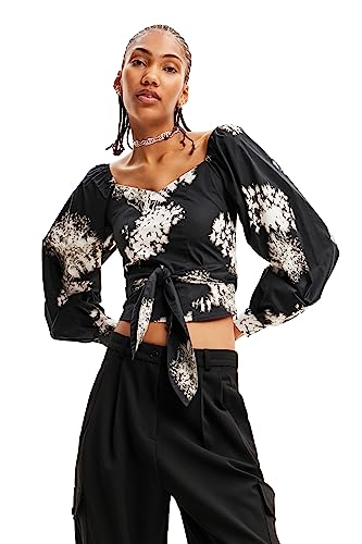 Desigual BLUS_TAJO, 2000 Black, S von Desigual