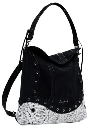 Desigual BACK_SNAKE PATCH JERSEY 2, U, 2000 BLACK von Desigual