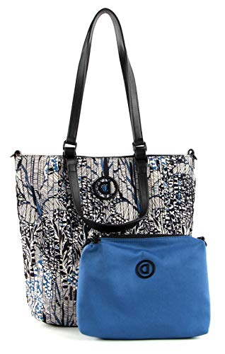 Desigual Blue Forest Nerima Maxi Hand Bag White von Desigual