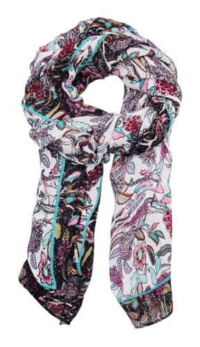 Desigual Boho Rectangle Scarf White von Desigual