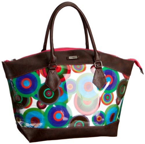 Desigual Bols Yamileth Gallactic 32X5156, Damen Shopper, Rosa (3033 Rosa Fluor), Einheitsgröße von Desigual