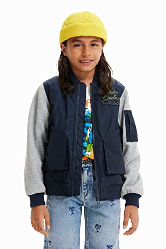 Desigual Boy's 5000 Navy CHAQ_Baseball, Blue, 6 von Desigual