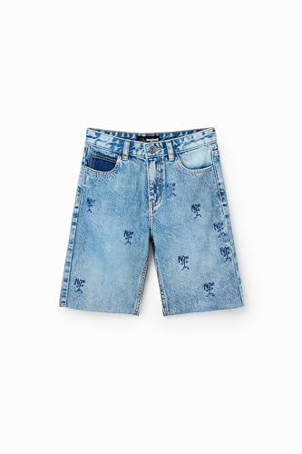 Desigual Boy's AGUIL 5053 Denim MEDIUM WASH Jeans, Blue, 4 Years von Desigual