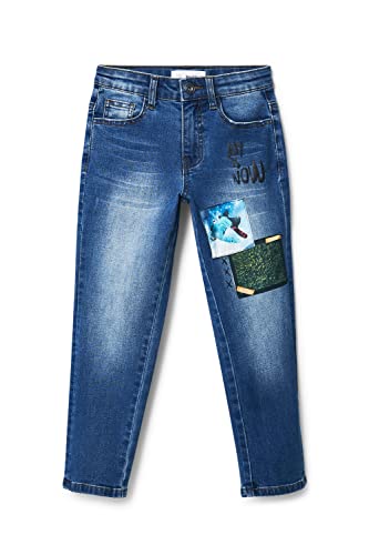 Desigual Boy's Ansar 5008 Denim Dark Blue Jeans, 10 Years von Desigual