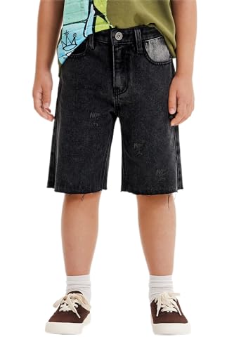 Desigual Boy's Denim_Aguila 2000 Negro Jeans, Black, 4 Years von Desigual